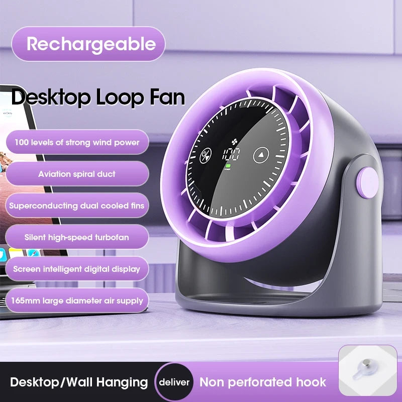 Portable Touch Screen Fan