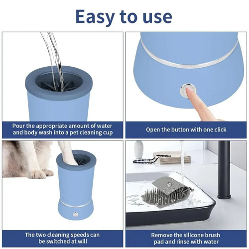 Automatic Dog Paw Cleaner
