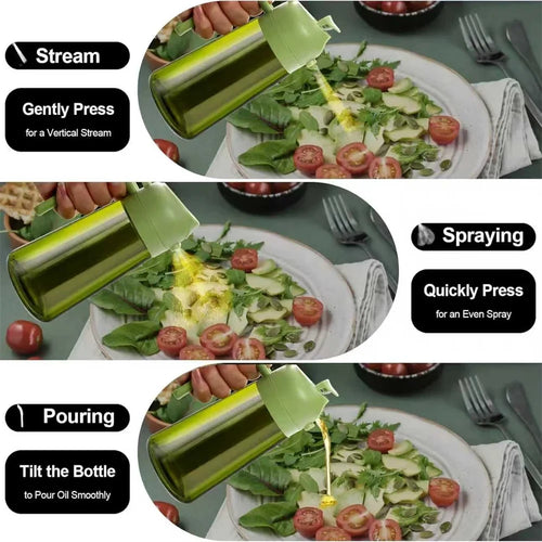 2-in-1 Oil Sprayer Bottle