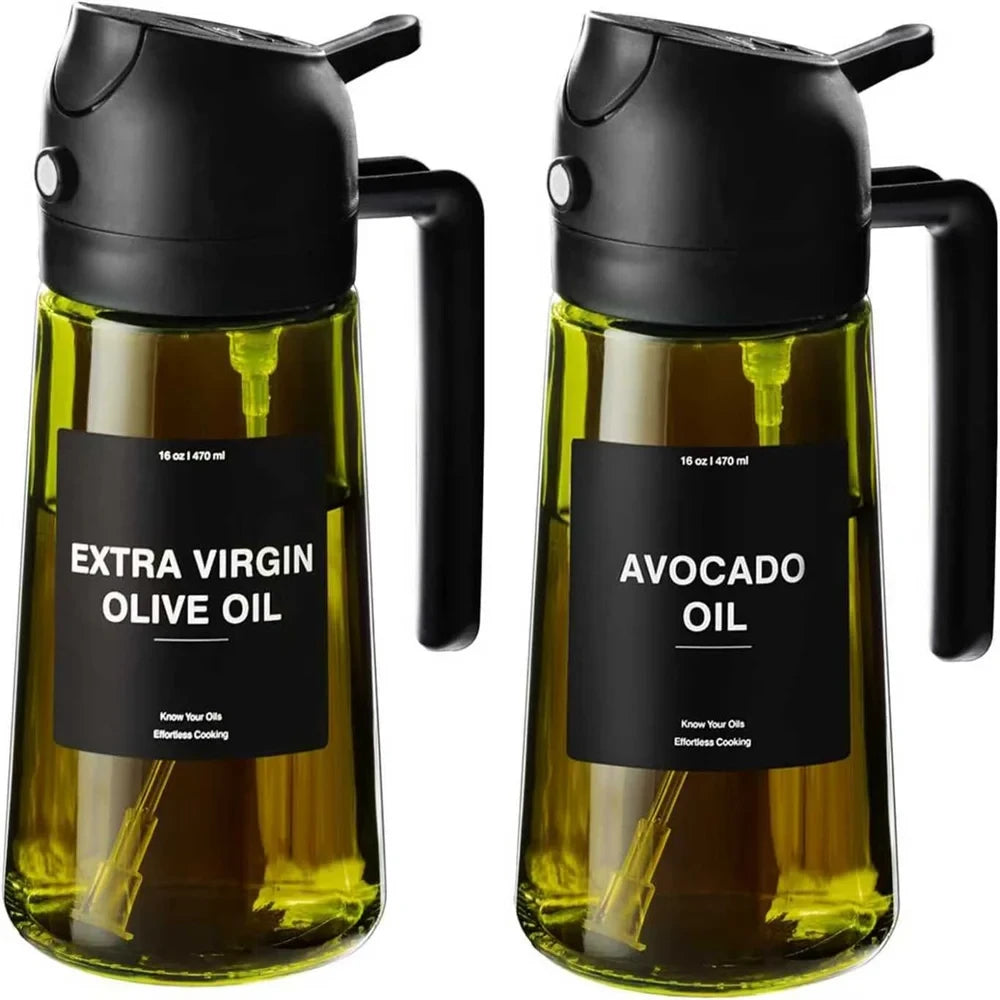 2-in-1 Oil Sprayer Bottle