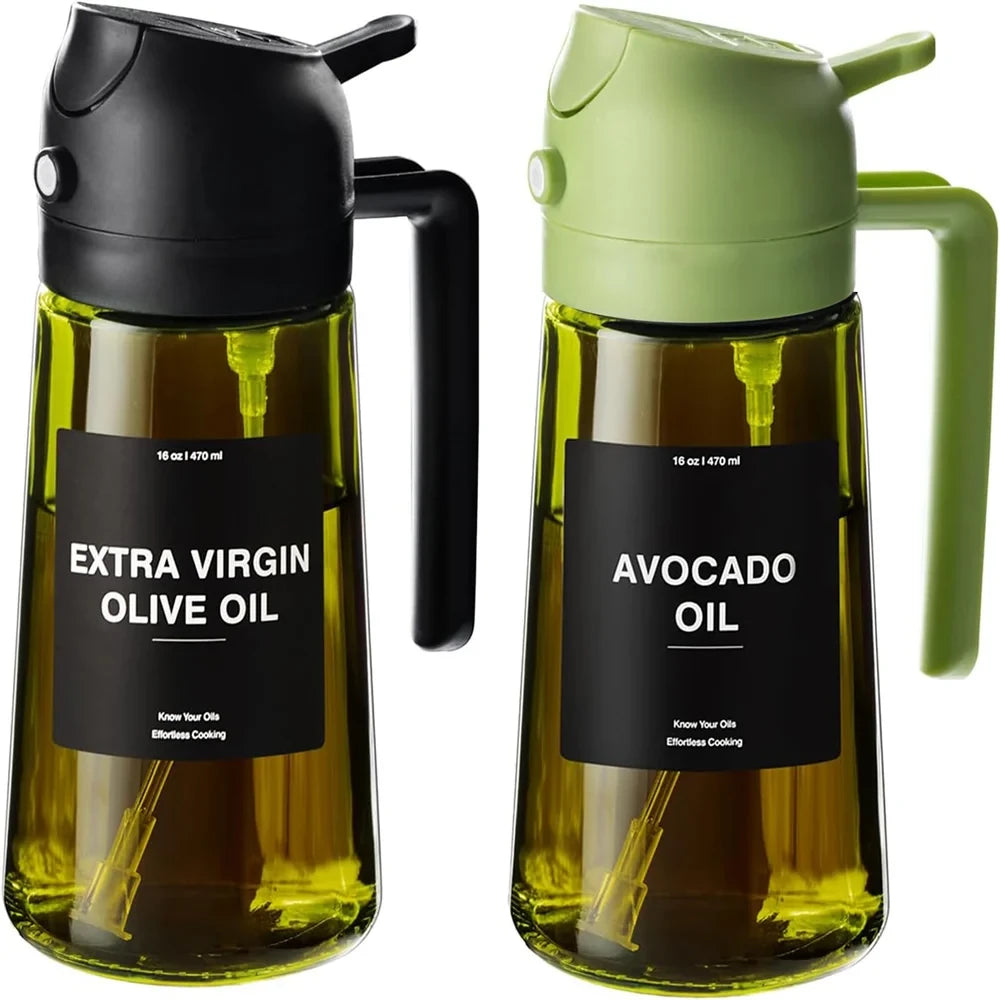 2-in-1 Oil Sprayer Bottle