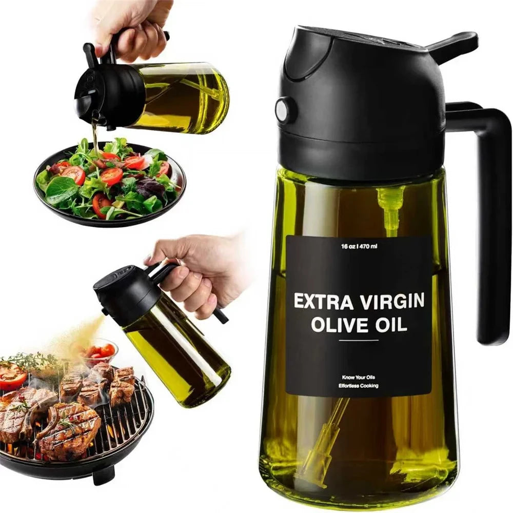 2-in-1 Oil Sprayer Bottle