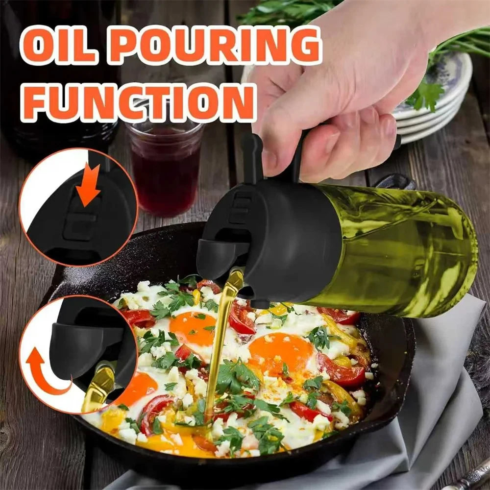 2-in-1 Oil Sprayer Bottle