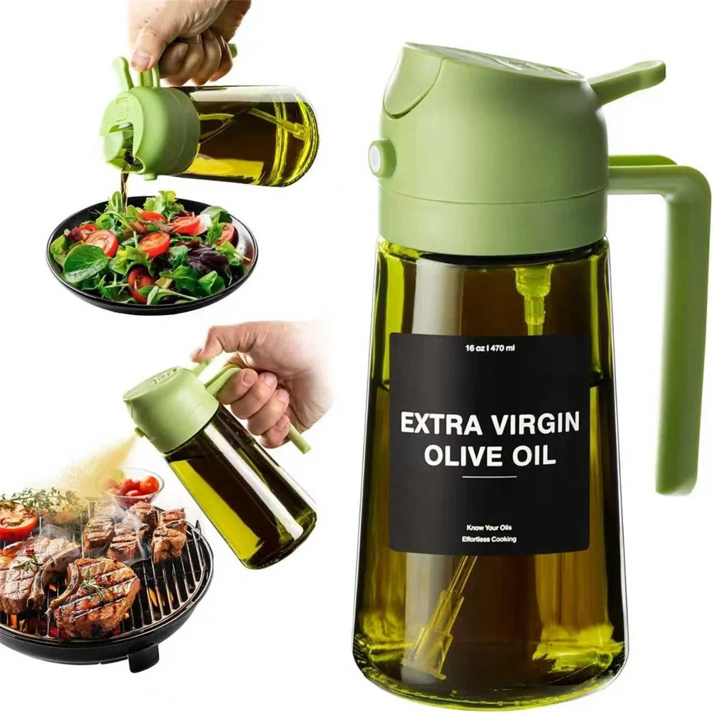 2-in-1 Oil Sprayer Bottle